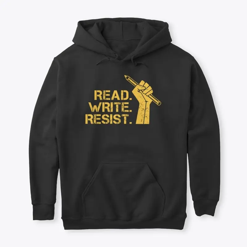 Read. Write. Resist. Classic Hoodie