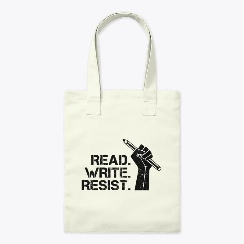 Read. Write. Resist. Tote Bag